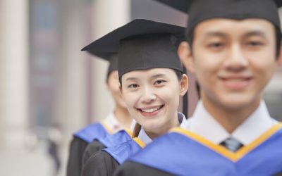 Group of graduates in their graduation outfit - Home Tuition Hotspot Singapore
